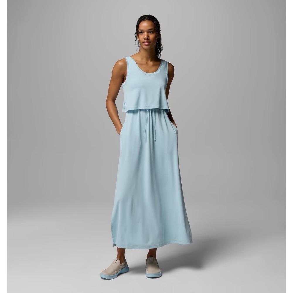 COLUMBIA Sun Protection & Cooling Gear Women's PFG Freezer Maxi Dress NWT SIZE M